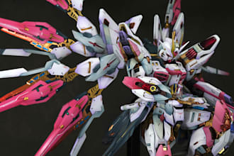 build and customize your gunpla with fine details
