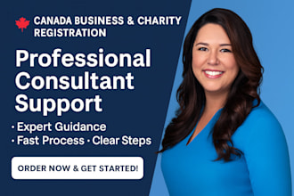 handle your canada business registration, nonprofit, or charity application