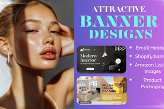 design professional website banner , social media templates, header and flyer