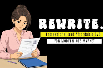 design resume,cv, curriculum vitae,cv and cover letter for you