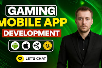 do gaming app development for android or ios game developer