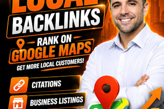 build local SEO backlinks to boost google maps ranking