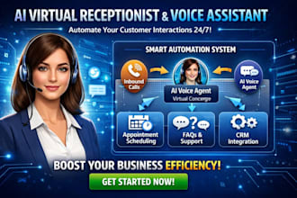 do ai receptionist avatar voice agent virtual concierge assistant automation app