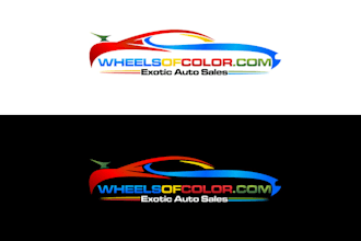 made wonderful easy fun logo design for automotive sales