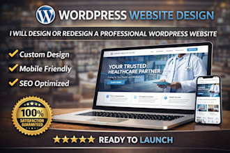 design wordpress website, wordpress website design or redesign wordpress site