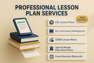 create urgent lesson plans esl ell stem special needs exam revision curriculum
