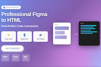 converte figma to html, psd to html