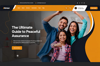 build sleek life insurance website health insurance, iul, life insurance website