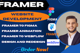 build framer website framer website design framer landing page figma, framer wix