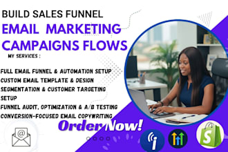 do email marketing campaign flows build sales funnel automation via gohighlevel