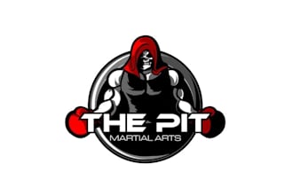 design exceptional colorful martial arts brand logo