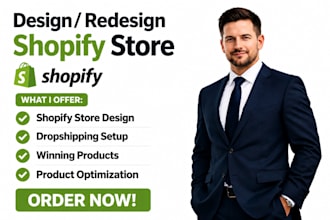 build dropshipping store shopify website development shopify design avasam