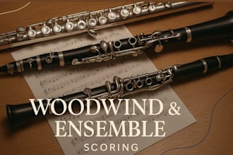 transcribe, transpose brass, woodwind, or vocal music to any key professionally