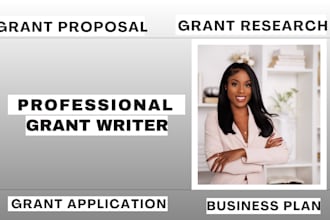 write a winning grant proposal, grant writing for you