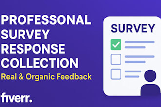 gather real responses for your online survey questionnaires nomination or polls
