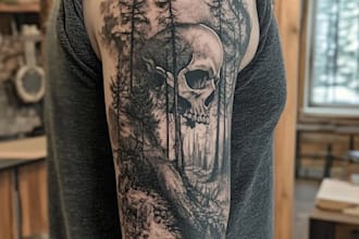 design professional tattoo and custom tattoo