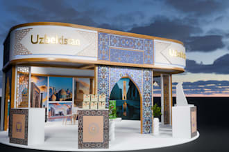 do stylized unique exhibition designs