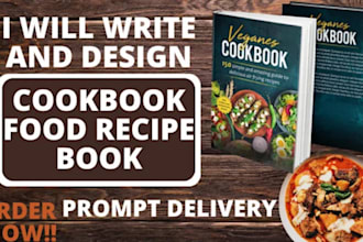 design, and write recipes for cookbook recipe book and ebook with formatting