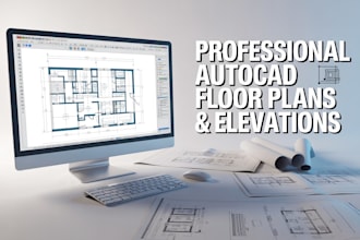 autocad architectural floor plans elevation for homes