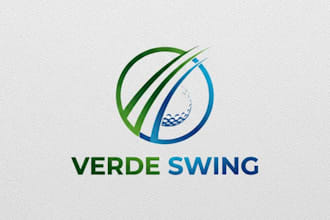 make attractive sports, brand, and golf logo design for you