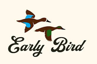create a minimalist or modern retail brand logo