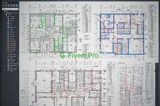 design bim models, mep, hvac, architectural, electrical plans in revit