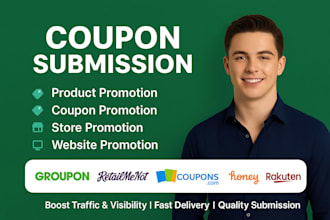 submit coupon promo code submission sales promotion upto top 200 USA deals site