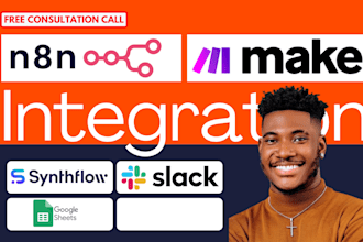 lead qualification system ai automation synthflow notion google sheet n8n make