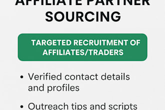 professional forex broker recruitment and affiliate partner sourcing