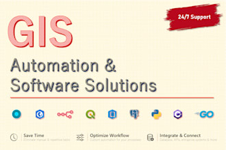build custom gis automation tools and workflows