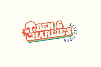 design psychedelic rock climbing salve logo