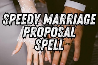 speedy marriage proposal love spell, quick commitment
