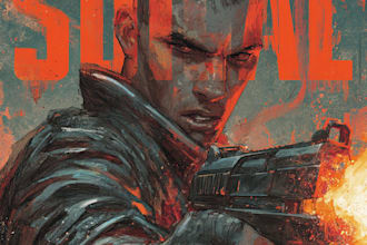 draw a cover art or comic cover art