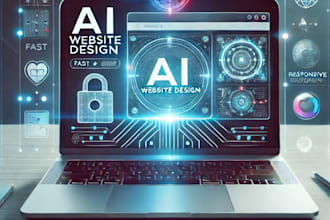 build a modern website using ai