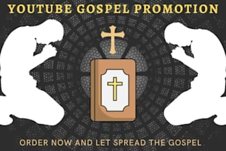 do organic christian youtube video promotion