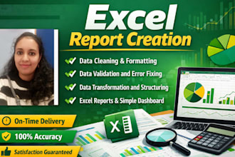 clean, format and automate excel data using power query