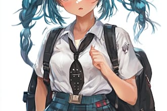 create an anime or comic character
