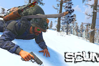 create fivem, rust, dayz and scum immersive roleplay maps, weapons, ai