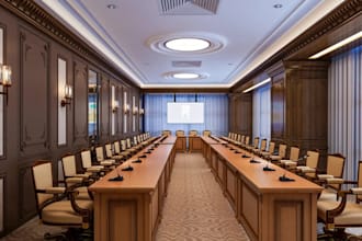 remodel 3d commercial building, relayout conference room, cgi furniture design