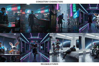 create consistent ai characters and narrated videos for your story