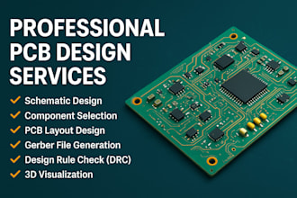 pcb designing on kicad altium for your electrical or electronics circuits