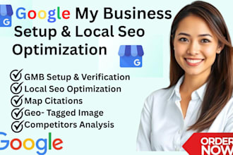 create verified google my business listing seo for business gmb profile setup