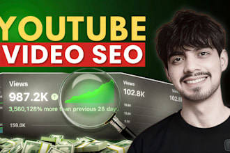 do best youtube video SEO expert for organic ranking