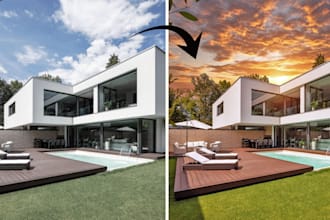 replace sky and grass remove unwanted objects and enhance your photos