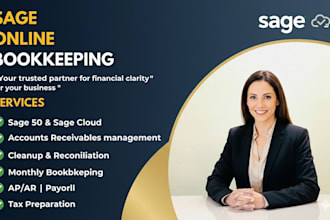 sage bookkeeping, sage 50, cloud, cleanup  reconciliation expert