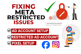 fix meta ads restrictions, ad account issues, page problem