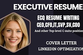 write full executive resume writing service vp director resume and cover letter
