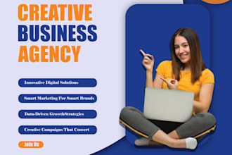 provide attractive graphic design for business promotions