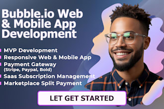 bubble io web app developer bubble saas developer bubble mvp bubble marketplace