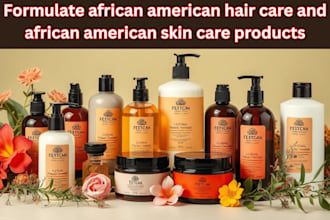 formulate african american hair care and african american skin care products